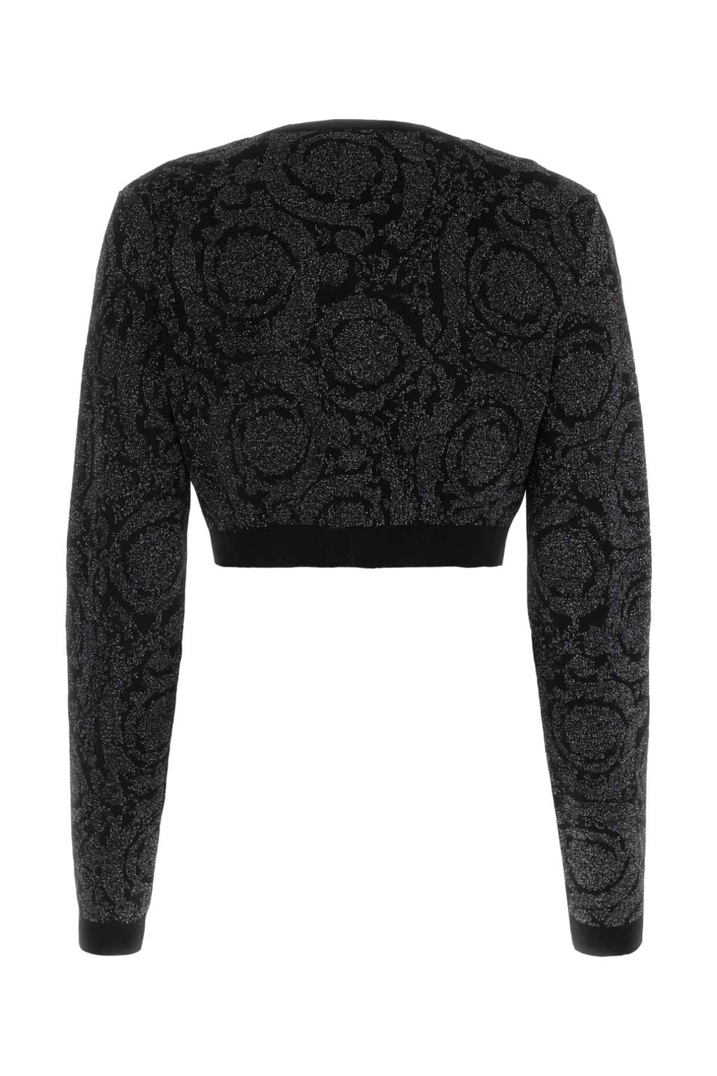 Versace Women Embroidered Stretch Viscose Blend Cardigan Luosophy