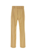 Dries Van Noten Men Camel Viscose Blend Pant Luosophy
