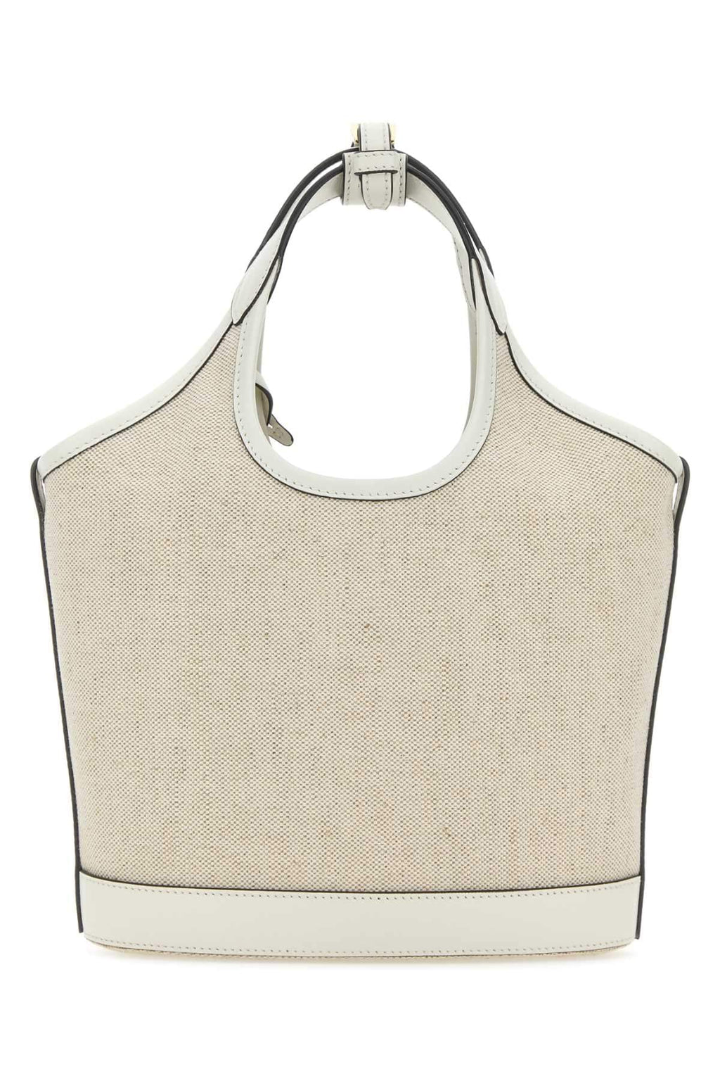 Prada Women Sand Canvas Handbag Luosophy