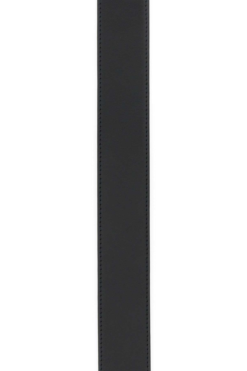 Prada Women Black Leather Belt
