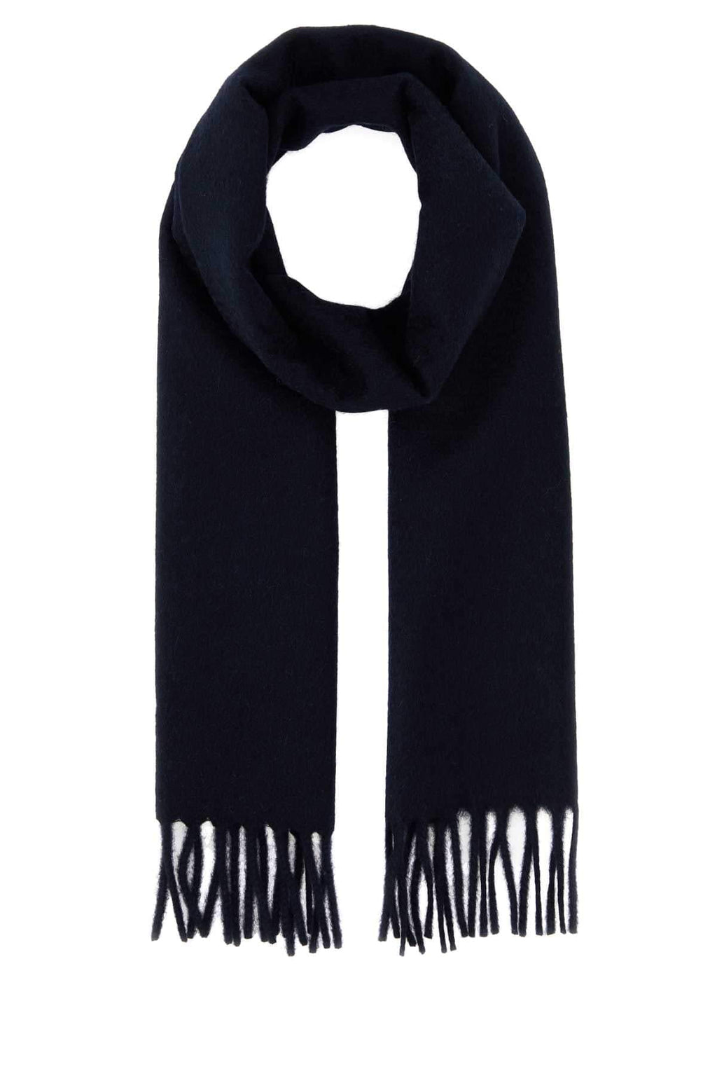 Prada Women Midnight Blue Cashmere Scarf Luosophy