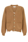 Alexander Mcqueen Men Biscuit Cotton Cardigan