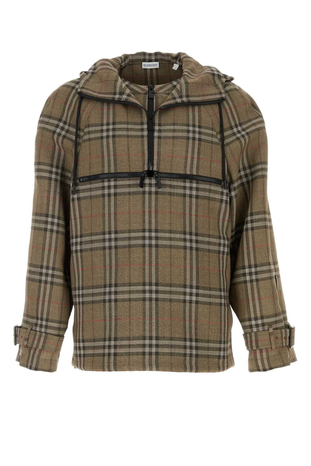 Burberry Men Embroidered Viscose Blend Sweatshirt
