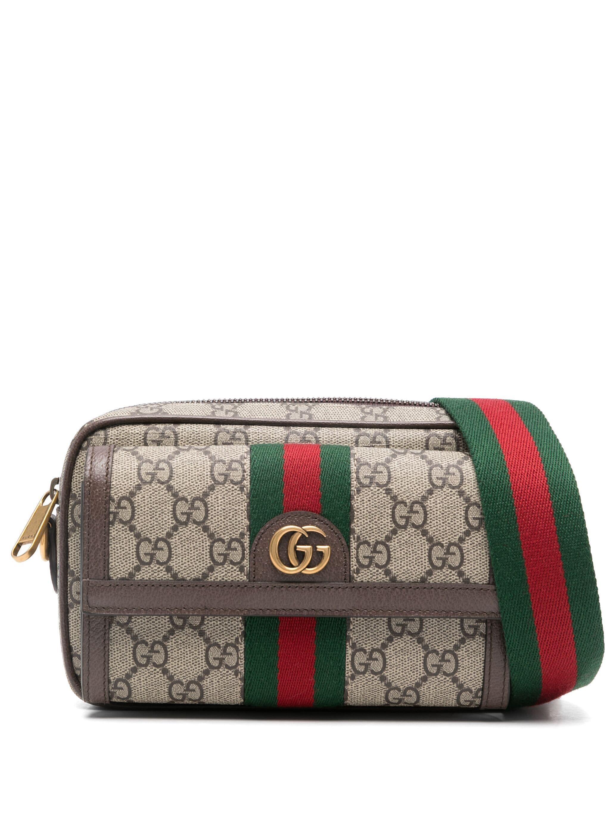Gucci Grey GG Supreme Super Mini Bag Banlieue91
