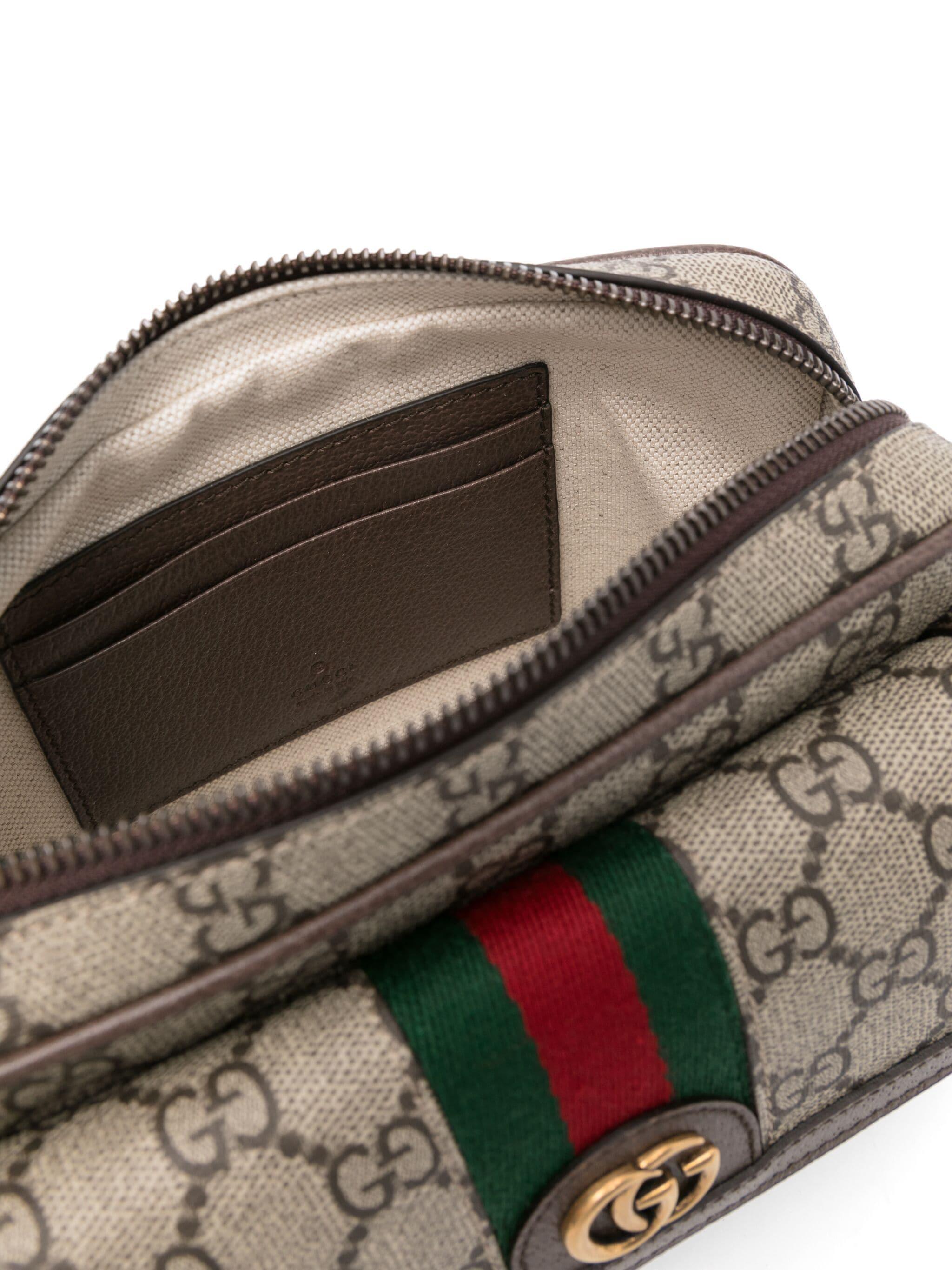Gucci Grey GG Supreme Super Mini Bag Banlieue91