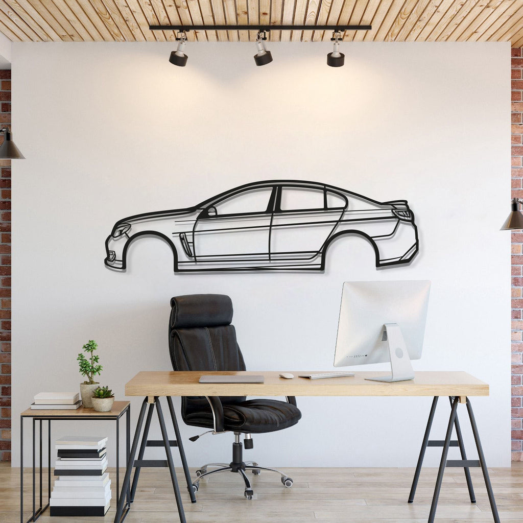 2017 Commodore SSV Metal Car Wall Art - MT0585