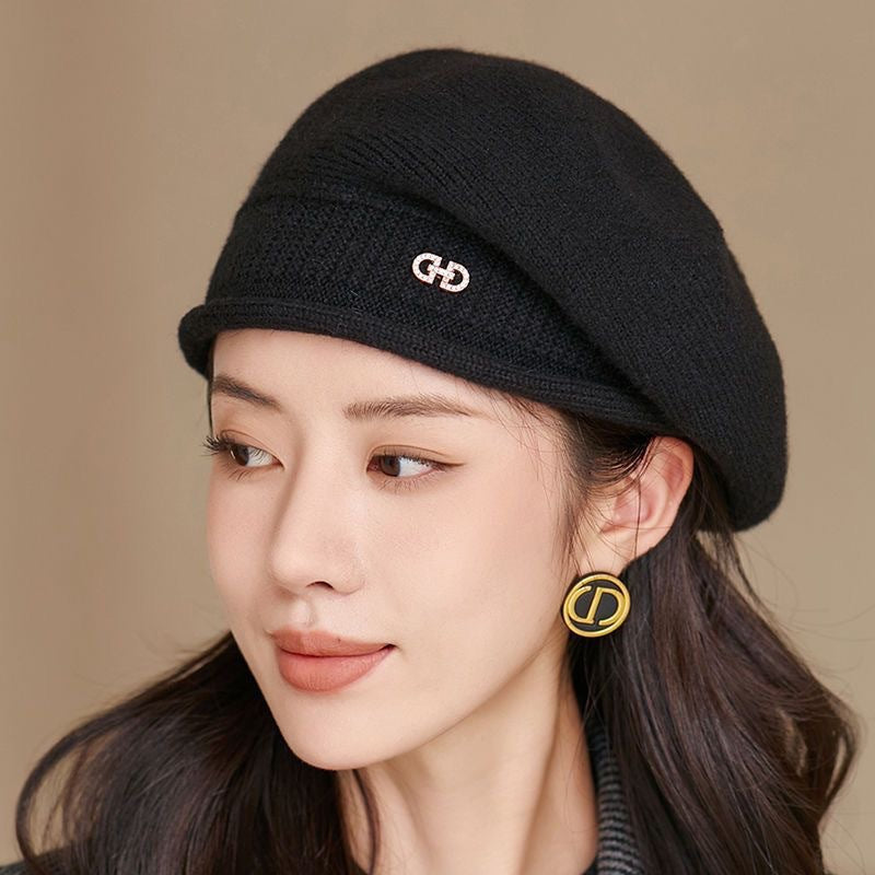 Women’s Wool Knitted Winter Hat — All-Match Knit Beanie FitiqueFit