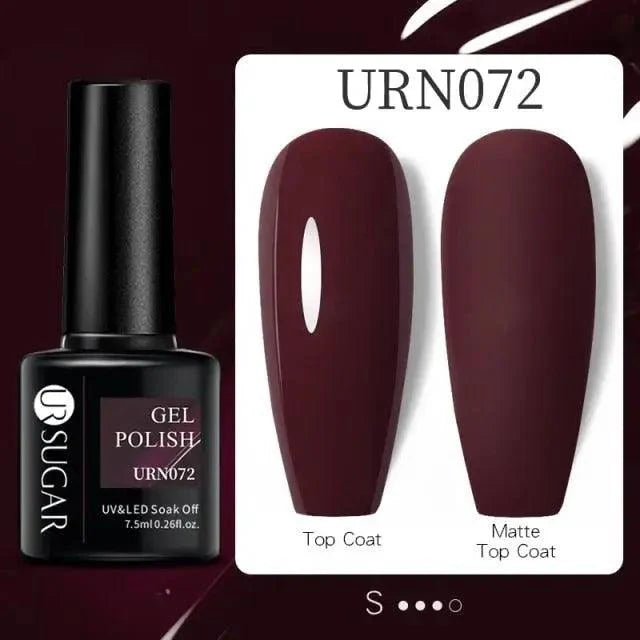 TREND Matte 7.5ML Nail Gel Polish Base Matte Coat UV LED Home Manicure Luxury Matte Design Luxury Nail Gel For Womens and Girls