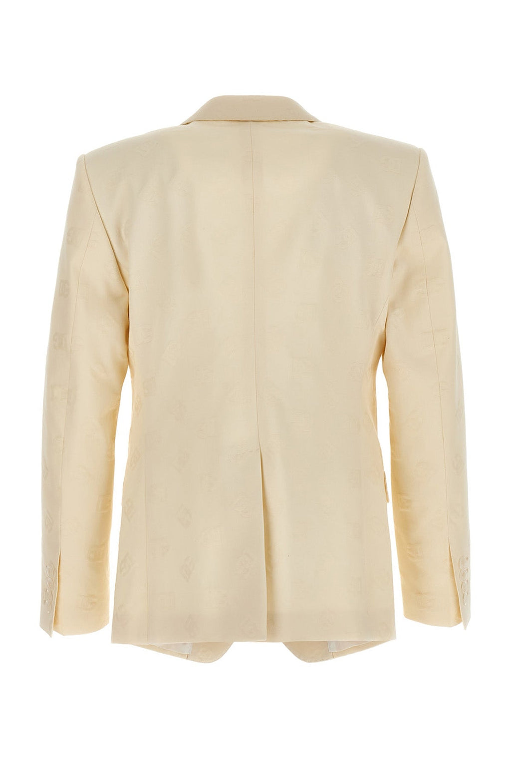 Dolce & Gabbana 'Dg Monogram' Single Breast Jacquard Blazer Jacket