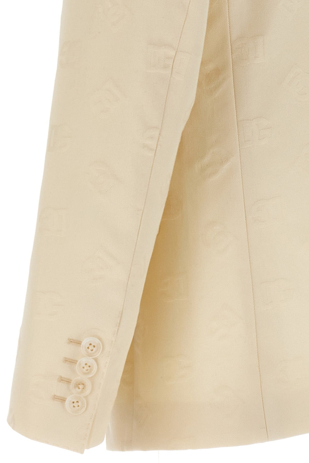 Dolce & Gabbana 'Dg Monogram' Single Breast Jacquard Blazer Jacket
