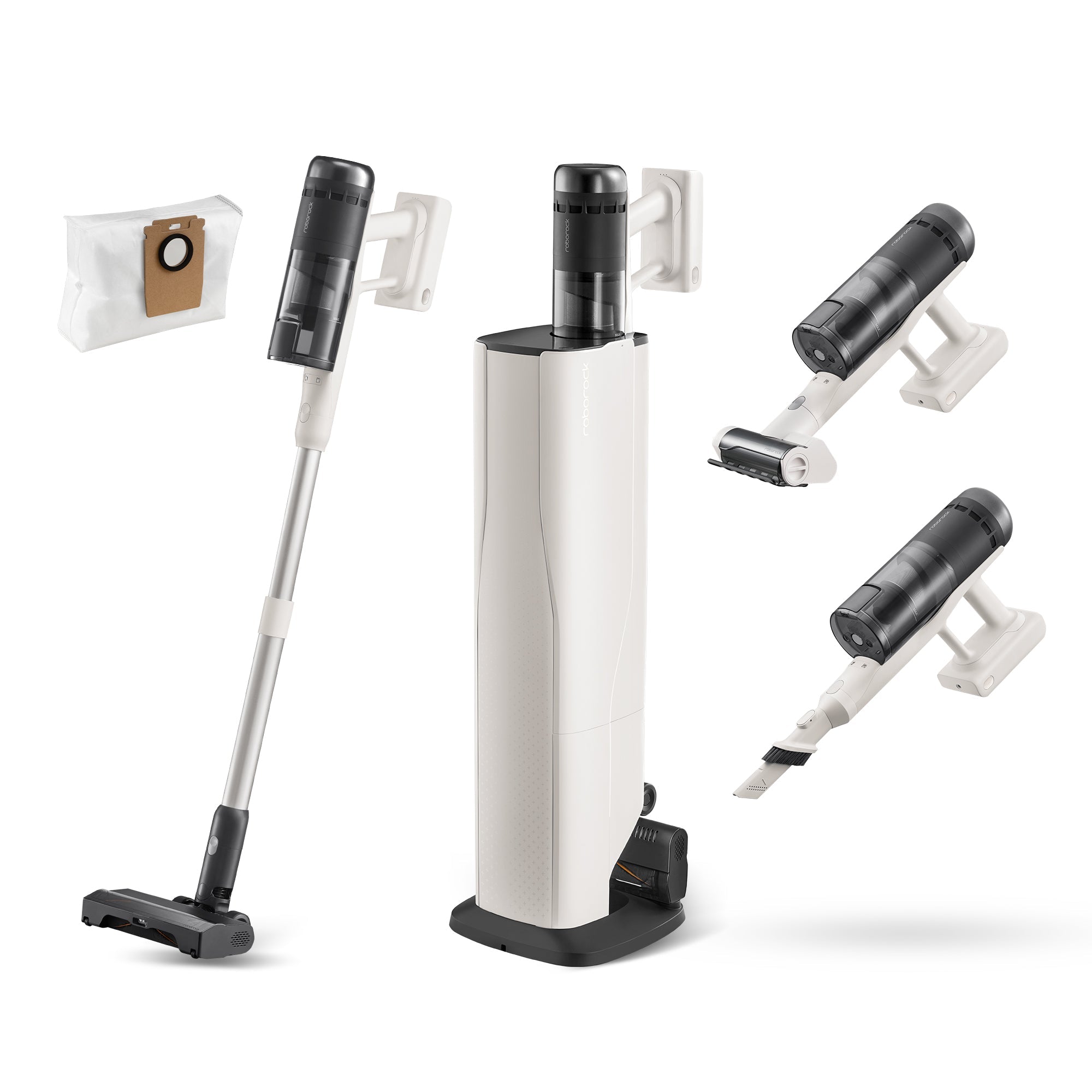 Roborock H60 Hub Pro Cordless Stick Vacuum Cleaner Roborock US Official Store