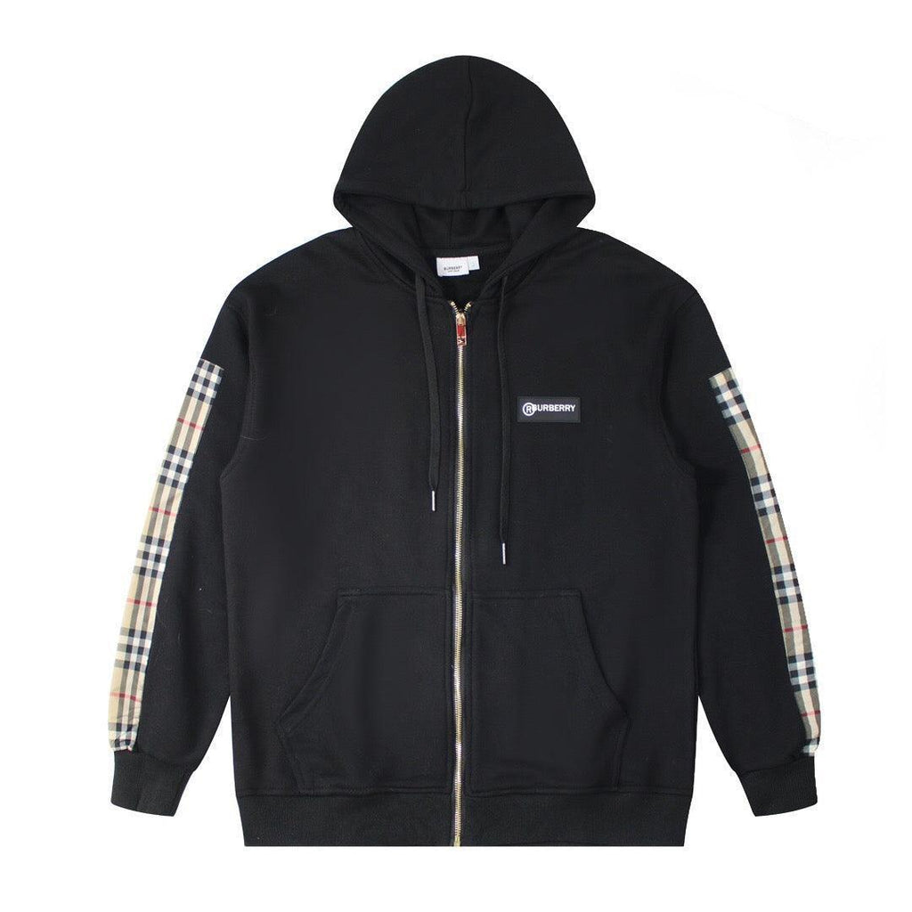 Burberry Vintage Check Panel Oversized Jacket  'Black' Banlieue91