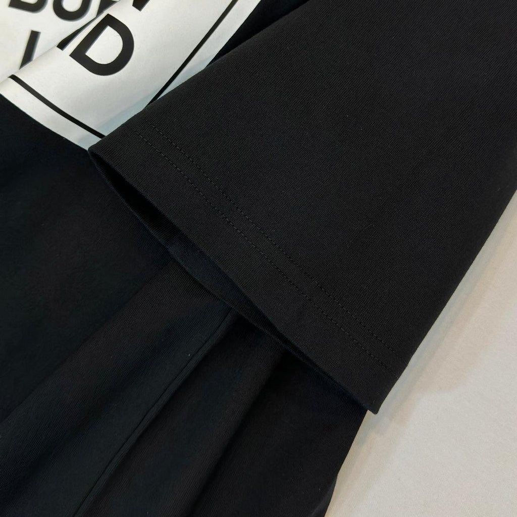 Burberry T-Shirt Without Collar 'Black' Banlieue91