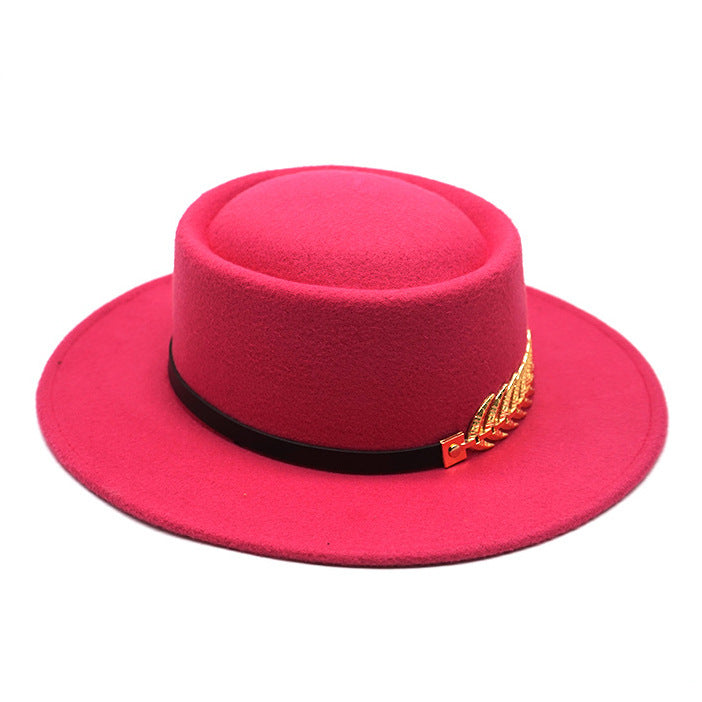 Autumn Winter Women Men  Vintage Fedora Women's Foldable Short Brim  Floppy Hat Gentleman Elegant Warm Hats Lady Party Luxury Caps Classic Summer Beach Sun Hat Stevvex