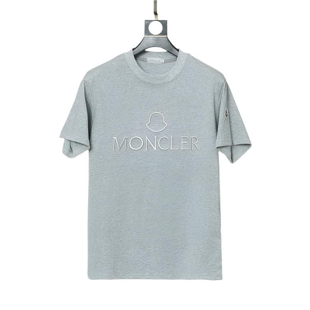 Moncler T-Shirt Without Collar 'Grey' Banlieue91