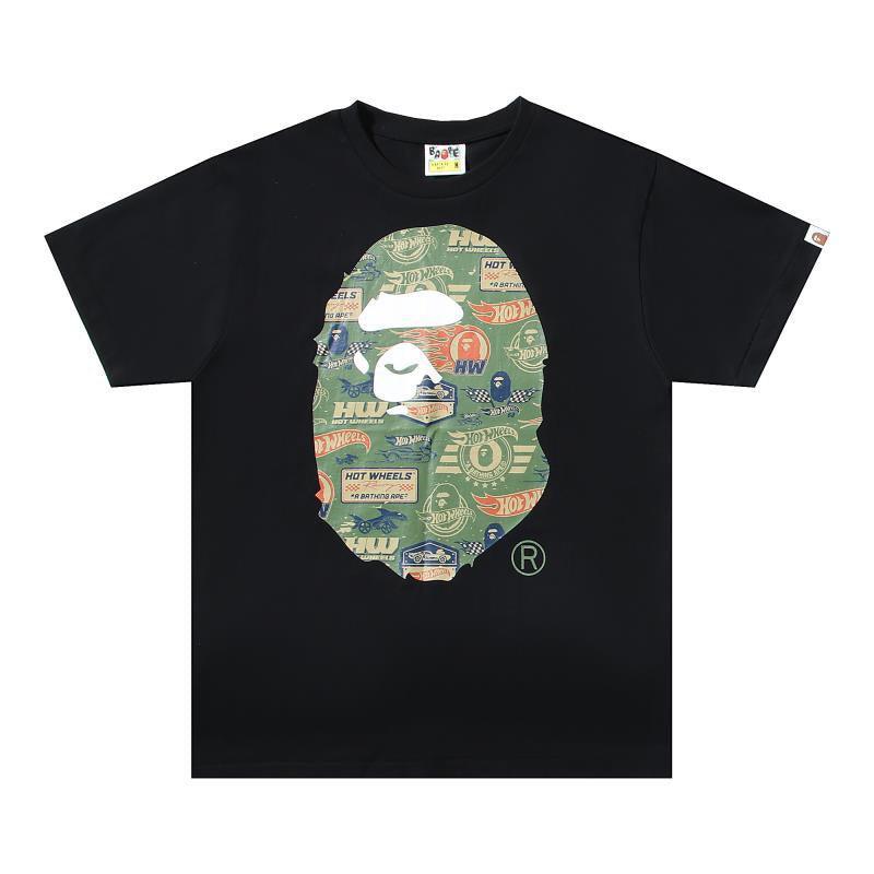 BAPE X HOT WHEELS APE HEAD TEE Black T-Shirt Banlieue91