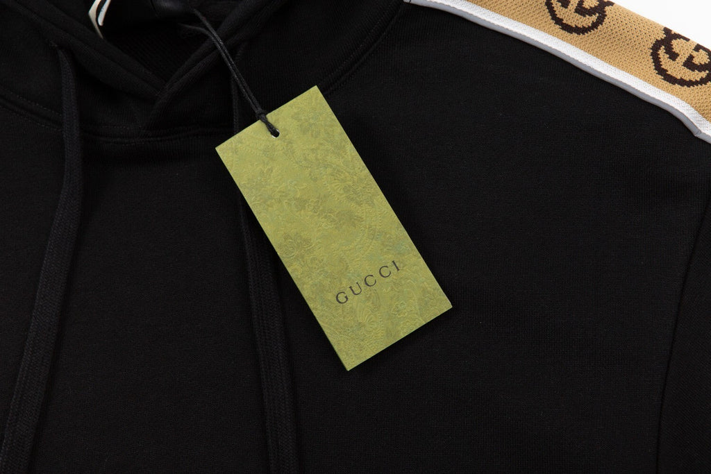 Gucci Cotton Jersey Hooded Sweatshirt Banlieue91