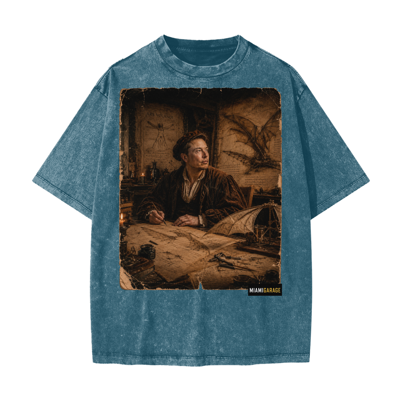 Heavyweight Snow Washed T-Shirt