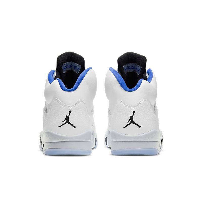 Air Jordan Retro 5 Stealth 2.0 White Hyper Royal Grey Banlieue91