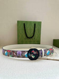 GUCCI Cartoon Print Logo Belt 'Multicolor' Banlieue91