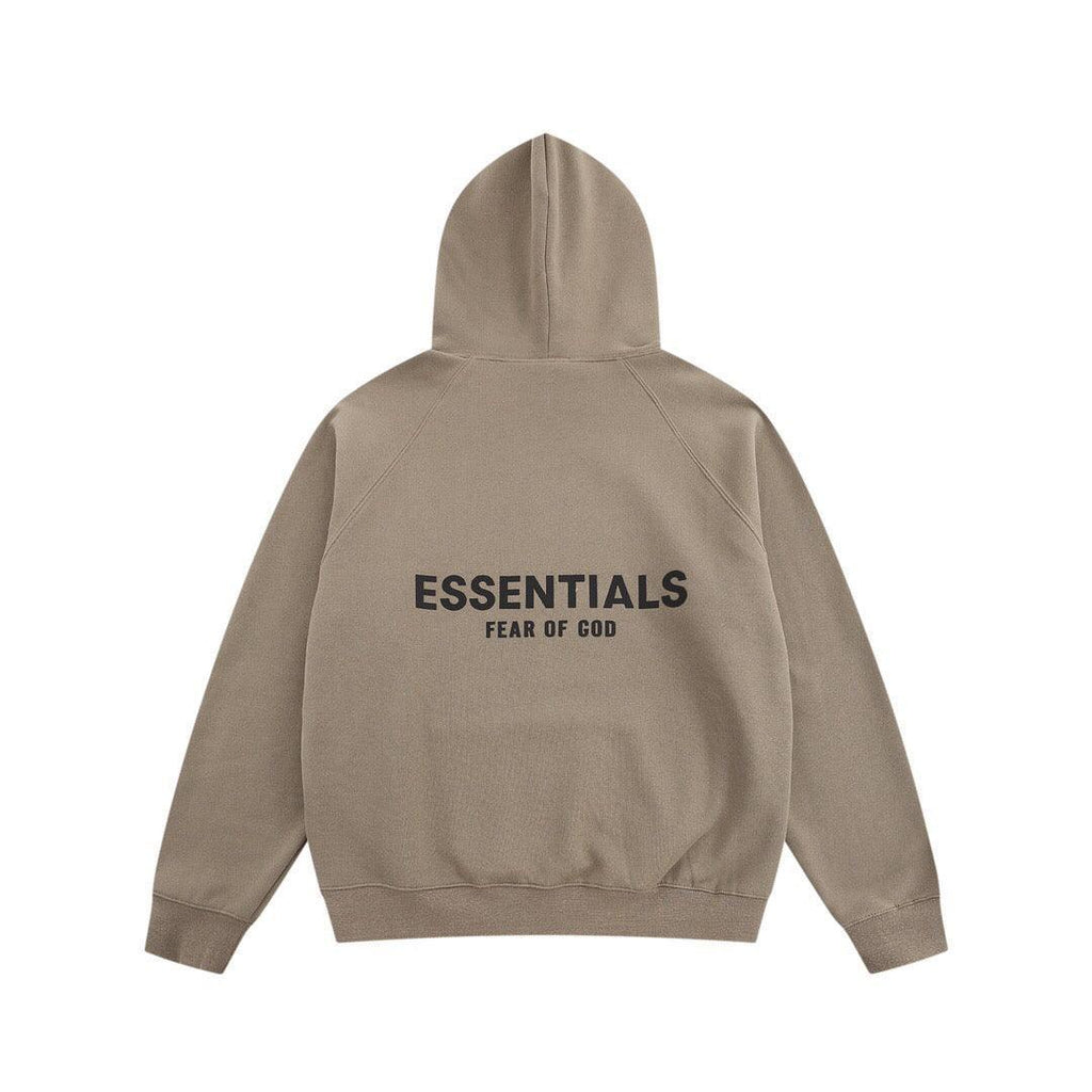 Fear of God Essentials Pull-Over Hoodie 'Beige' Banlieue91