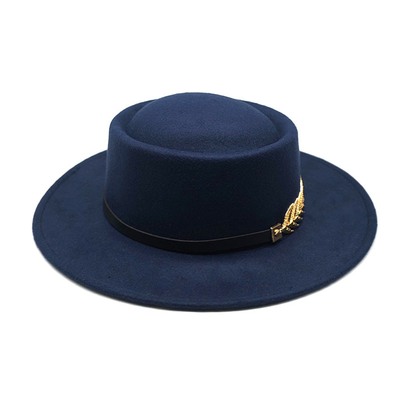 Autumn Winter Women Men  Vintage Fedora Women's Foldable Short Brim  Floppy Hat Gentleman Elegant Warm Hats Lady Party Luxury Caps Classic Summer Beach Sun Hat Stevvex
