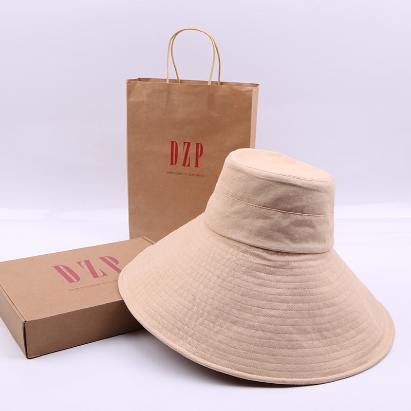 Japanese solid color big brim fisherman''s Hat FLIPSTYLEZLLC