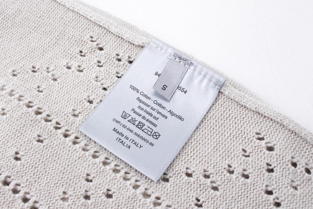 Dior Light Brown T-Shirt With Collar Banlieue91