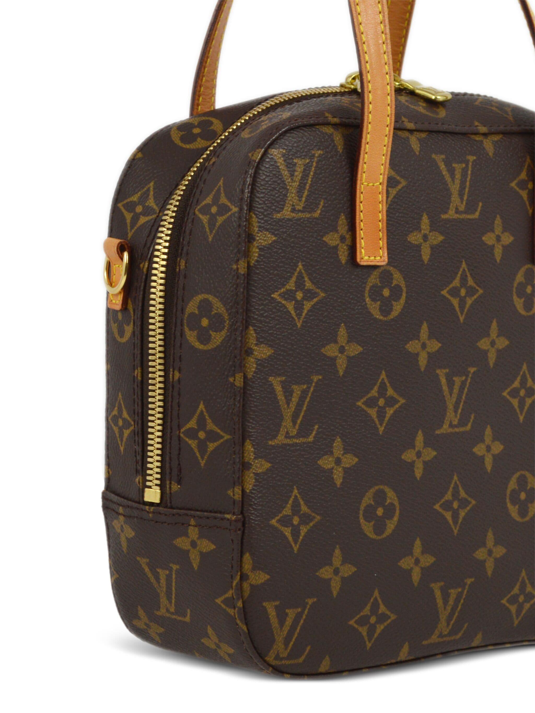 Louis Vuitton Spontini Shoulder Bag Monogram Brown Banlieue91