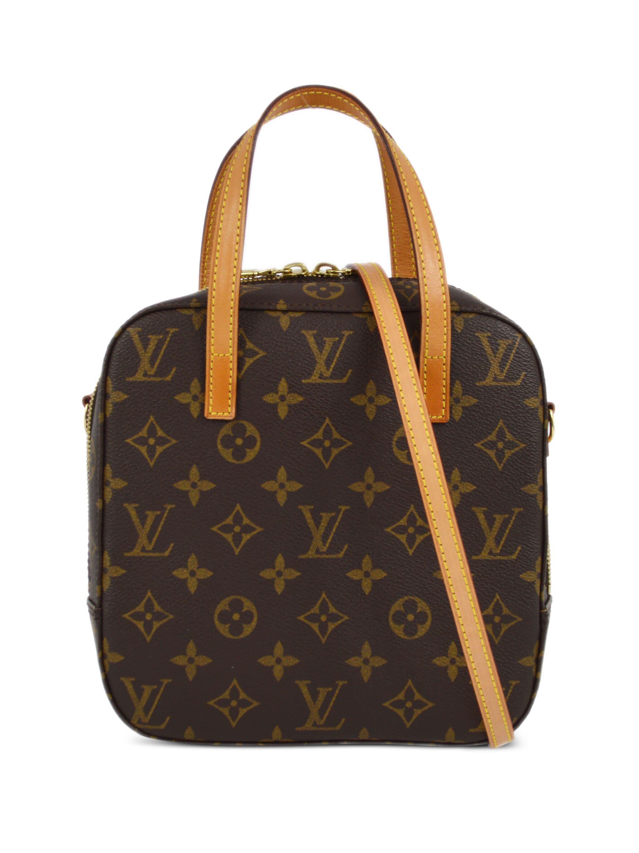 Louis Vuitton Spontini Shoulder Bag Monogram Brown Banlieue91