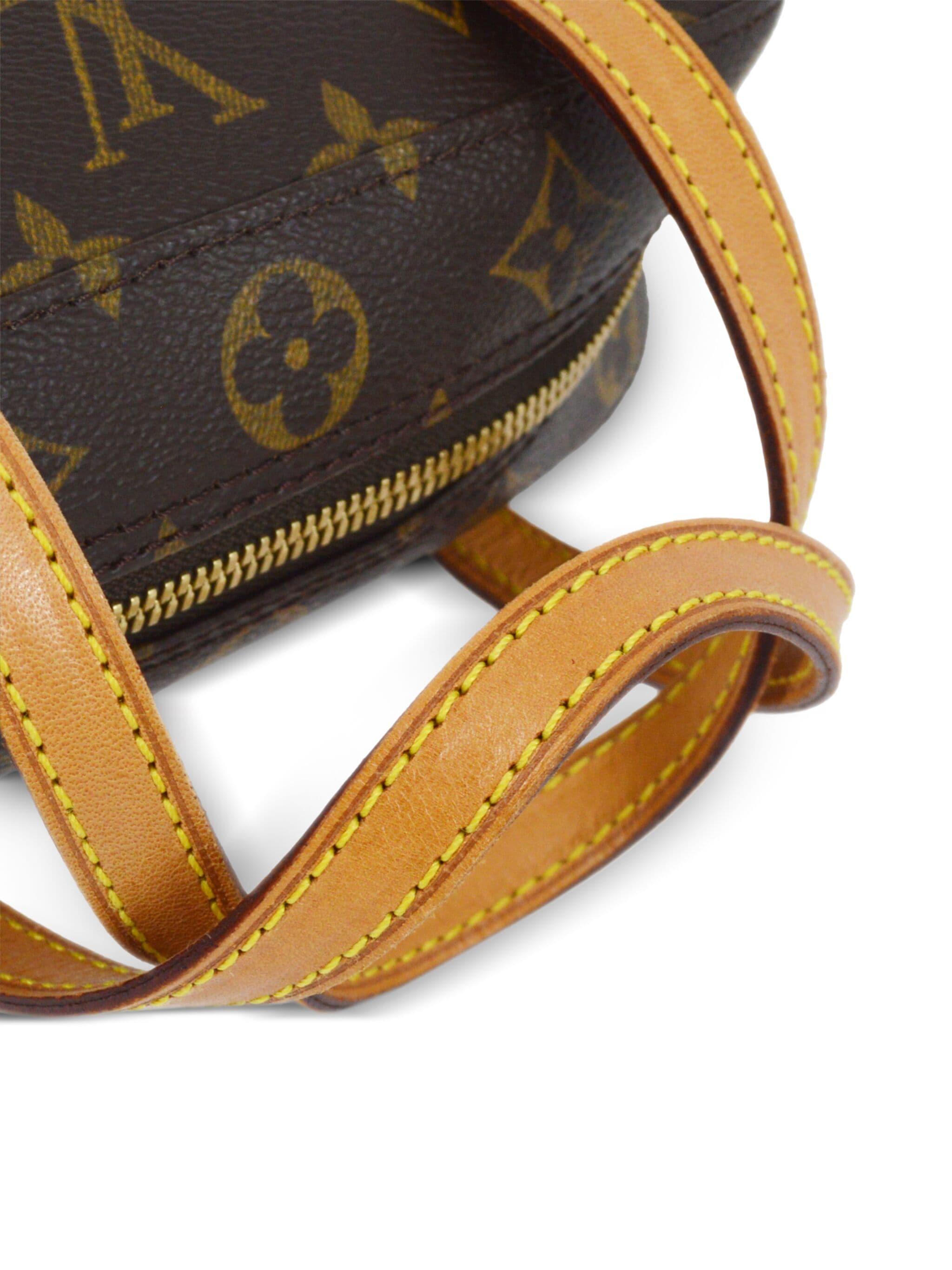 Louis Vuitton Spontini Shoulder Bag Monogram Brown Banlieue91