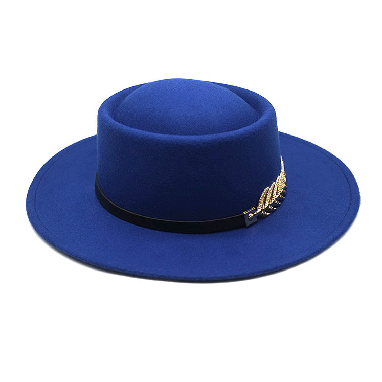 Autumn Winter Women Men  Vintage Fedora Women's Foldable Short Brim  Floppy Hat Gentleman Elegant Warm Hats Lady Party Luxury Caps Classic Summer Beach Sun Hat Stevvex