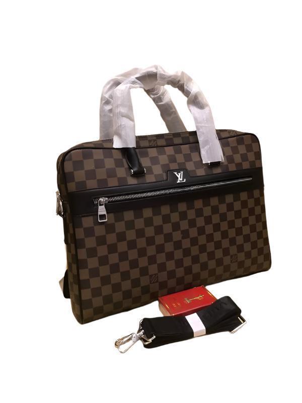 Louis Vuitton Brown Monogram Giant Empreinte Leather Onthego MM Men Bag Banlieue91