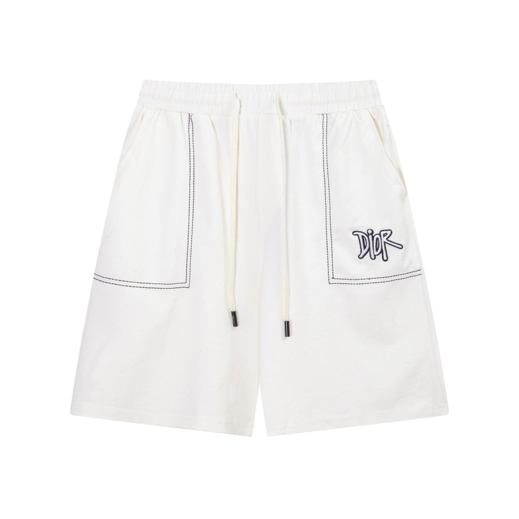 Dior Knit Basketball Shorts 'White' Banlieue91