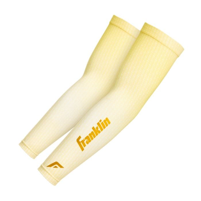 Franklin Premium Compression Arm Sleeves (2-Pack) – Performance Boost Sun Protection for Baseball Softball Peligro Sports