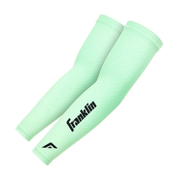 Franklin Premium Compression Arm Sleeves (2-Pack) – Performance Boost Sun Protection for Baseball Softball Peligro Sports