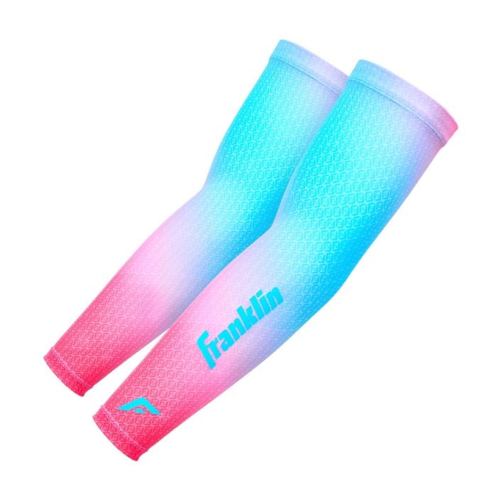 Franklin Premium Compression Arm Sleeves (2-Pack) – Performance Boost Sun Protection for Baseball Softball Peligro Sports