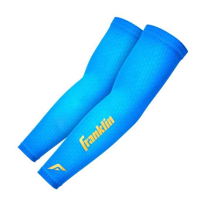 Franklin Premium Compression Arm Sleeves (2-Pack) – Performance Boost Sun Protection for Baseball Softball Peligro Sports