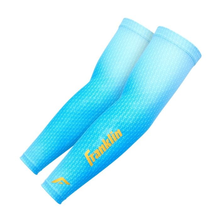 Franklin Premium Compression Arm Sleeves (2-Pack) – Performance Boost Sun Protection for Baseball Softball Peligro Sports