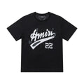 Amiri 22 Black T-Shirt Without Collar Banlieue91