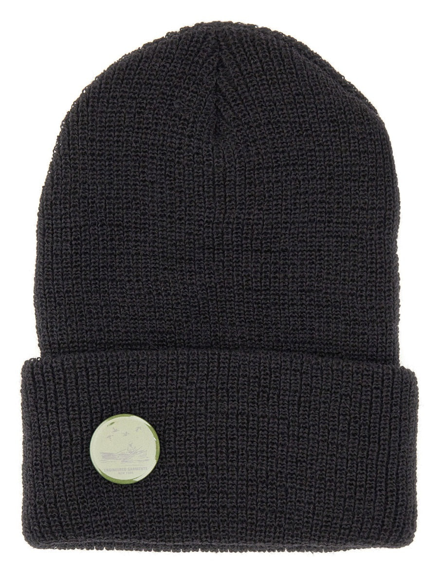 ENGINEERED GARMENTS Wool Beanie Hat for Men