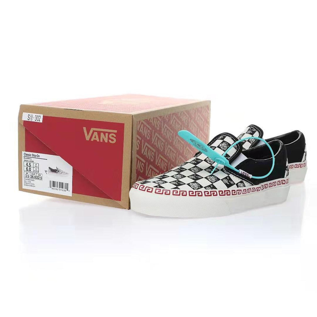 Vans Slip-On 'Black White' Banlieue91
