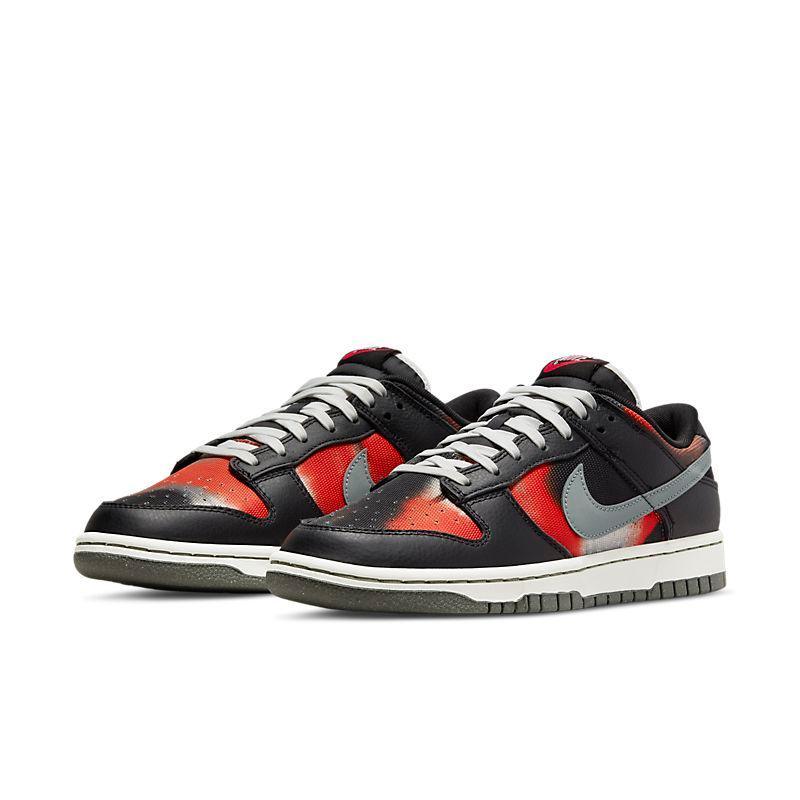 Nike Dunk Low Graffiti Black Red Banlieue91