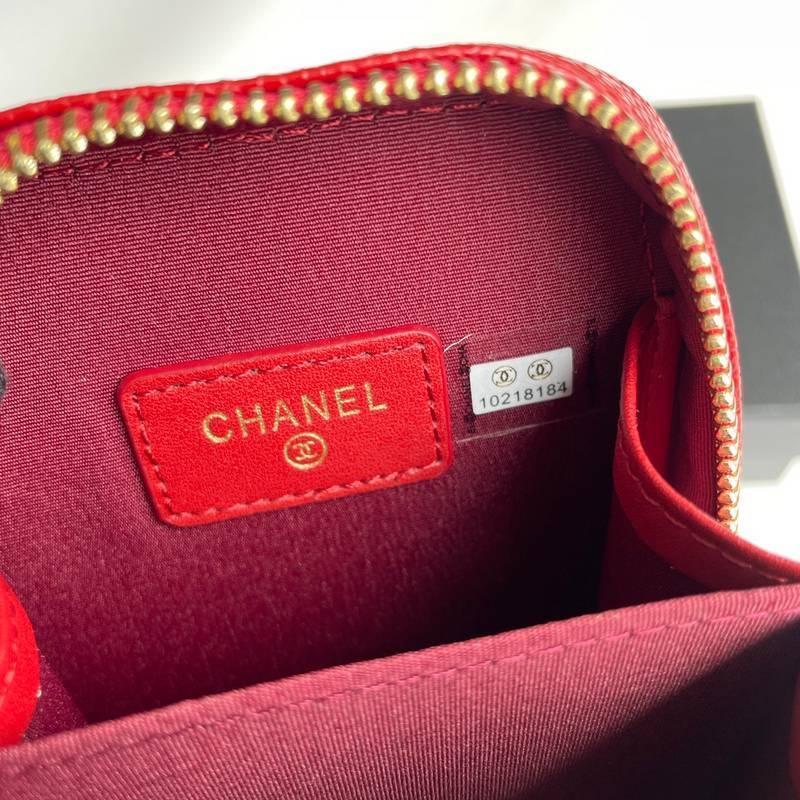 Chanel Chanel Red Tone Caviar Mini Crossbody Bag Banlieue91
