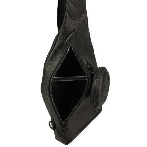 Louis Vuitton Black Monogram Embossed Duo Slingbag Banlieue91