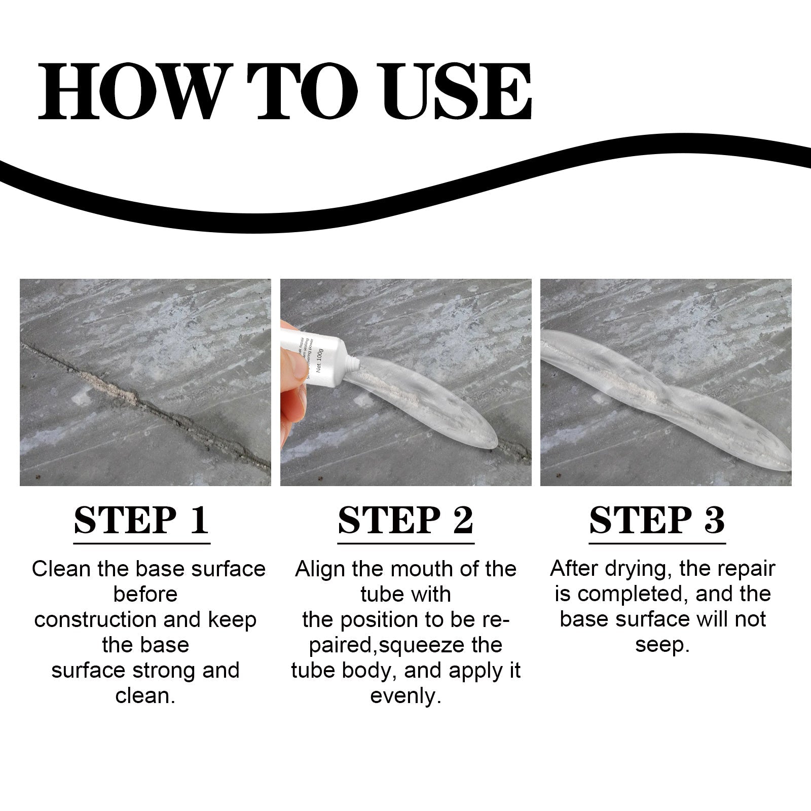 Waterproof Repair Plaster, Wall Waterproof Repair Paint Repair Plaster