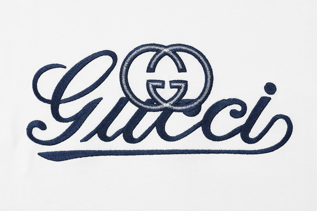 Gucci T-Shirt Without Collar 'White'