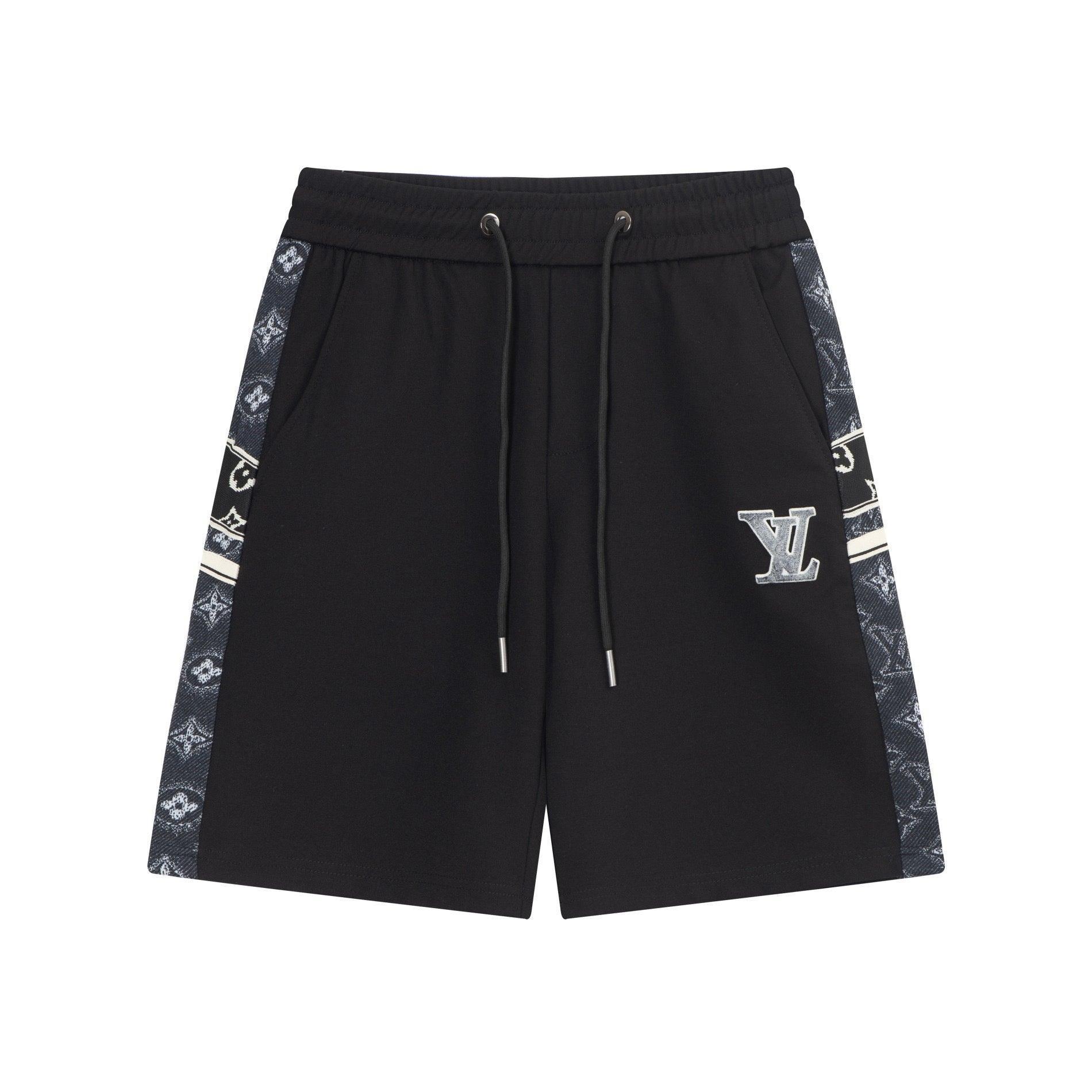 Louis Vuitton Sport Short Pant 'Black/Grey' Banlieue91
