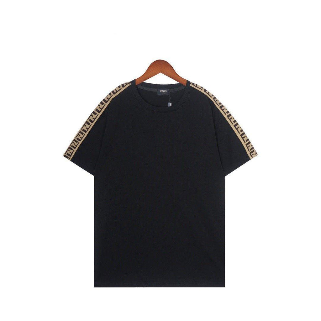 Fendi T-Shirt without Collar 'Black & Brown' Banlieue91