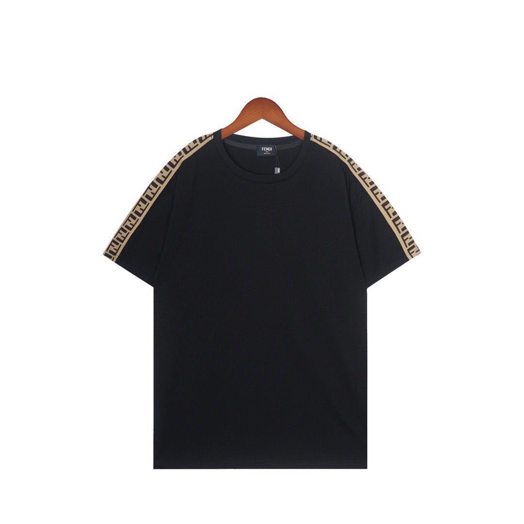 Fendi T-Shirt without Collar 'Black & Brown' Banlieue91